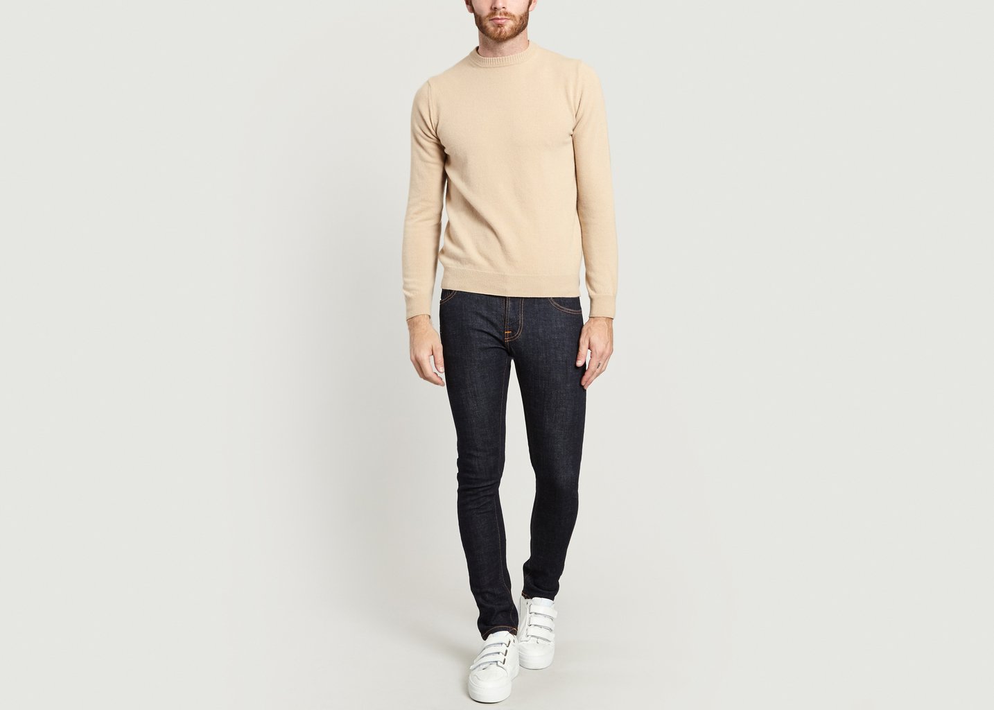 L'exception Jean Tight Terry Bleu Marine Nudie Jeans