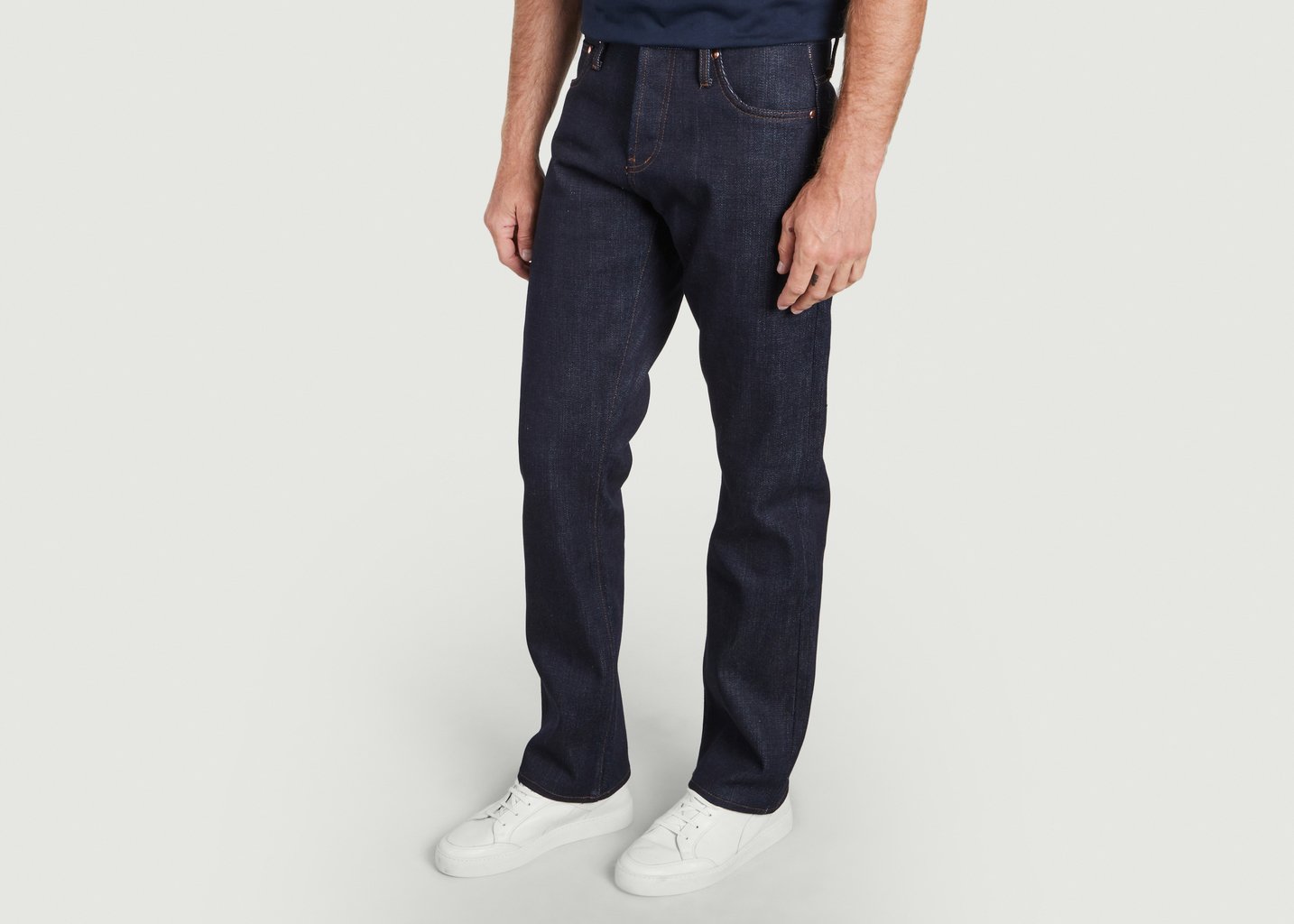 L'exception Jean UB321 Droit 21oz Lourd Indigo Selvedge Denim Brut The Unbranded Brand