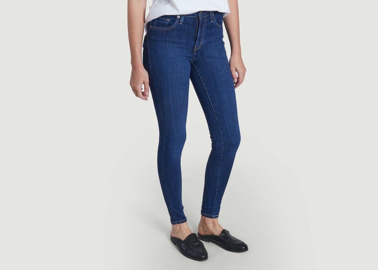 L'exception Jeans Levis 721 Skinny Chelsea Eve Denim Levi's Red Tab