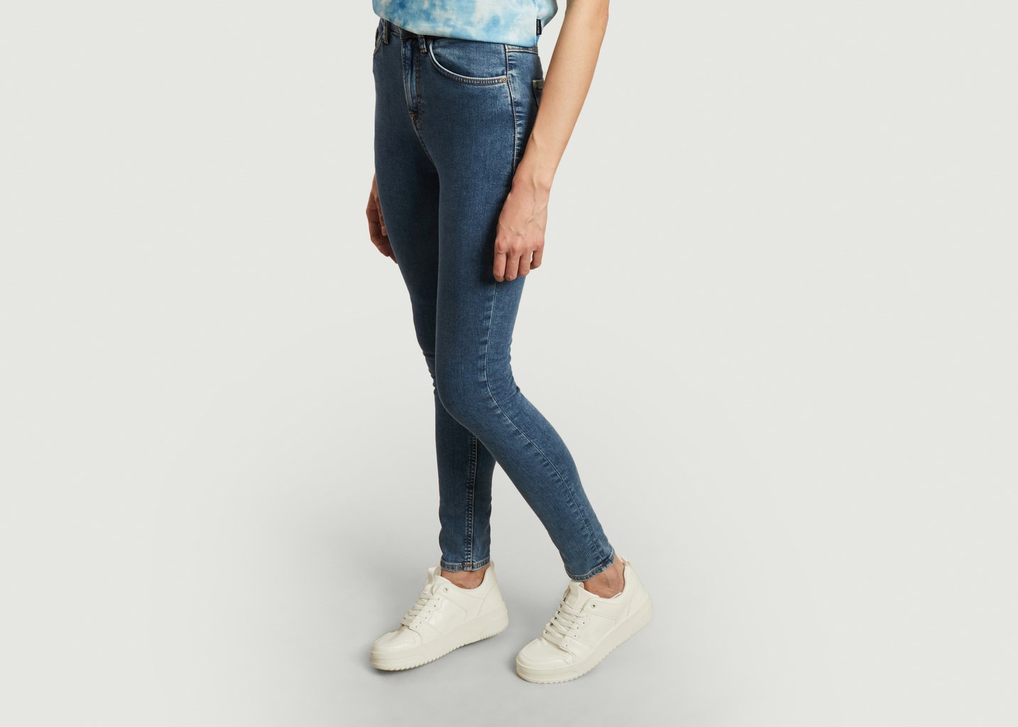 L'exception Jeans Tild Taille Haute Denim Nudie Jeans
