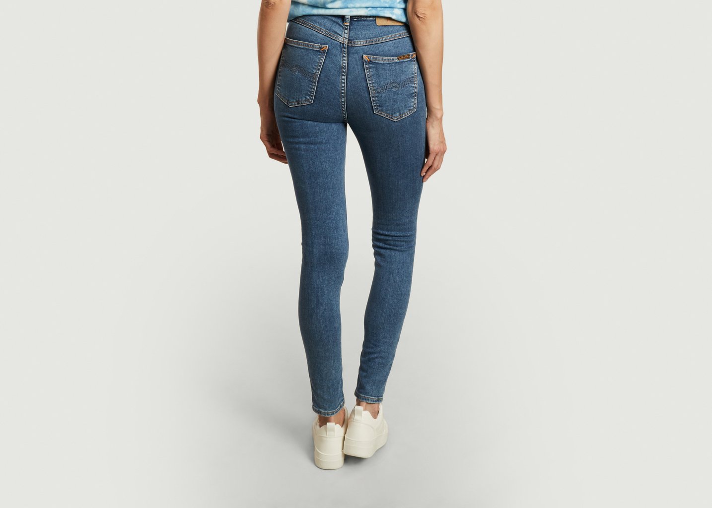 L'exception Jeans Tild Taille Haute Denim Nudie Jeans