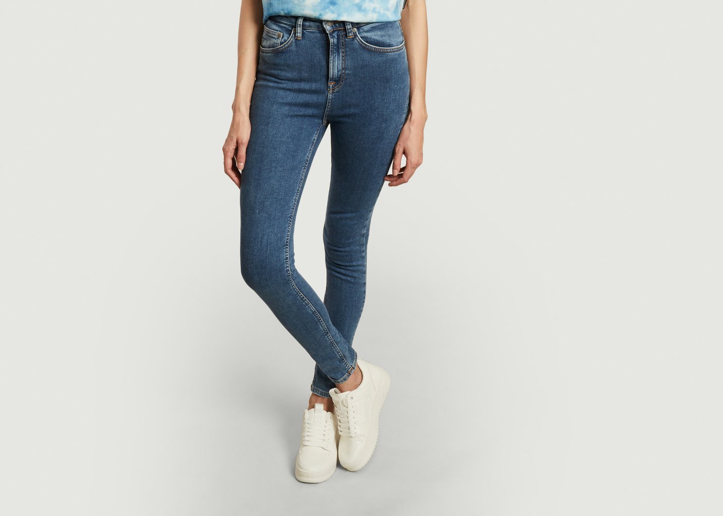 l'exception Jeans Tild Taille Haute Denim Nudie Jeans