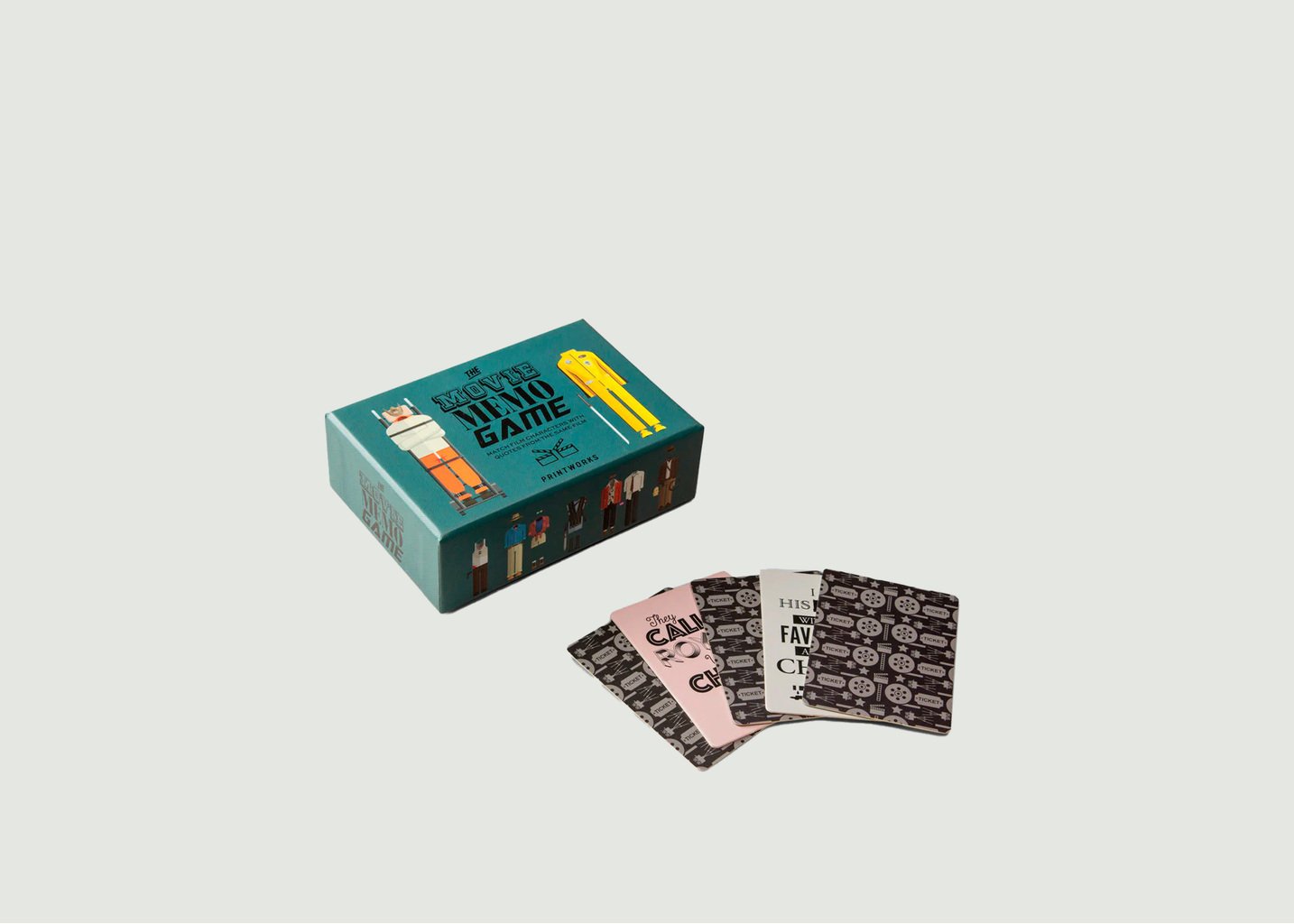 l'exception Jeu Memo Game Multicolore Printworks Sweden
