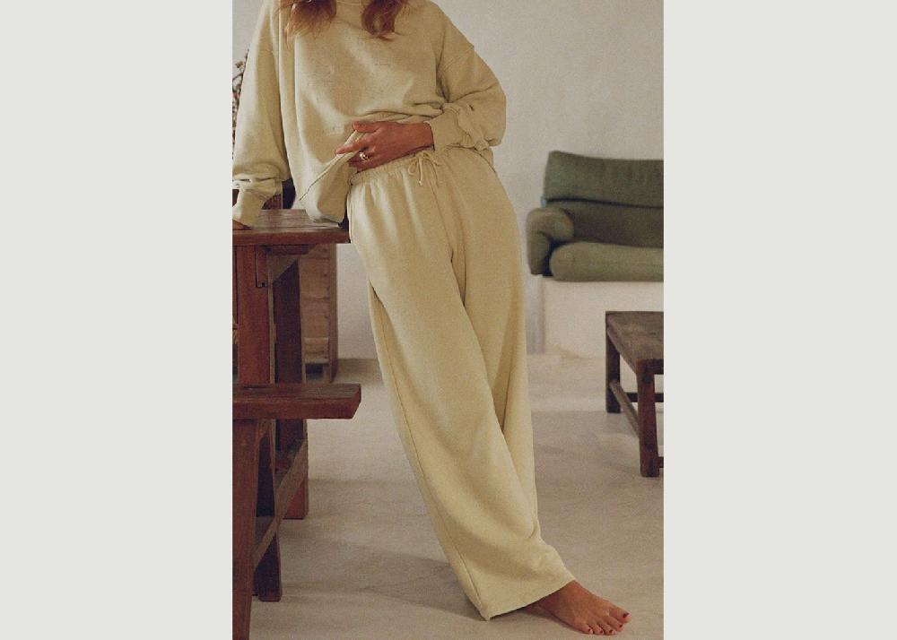 l'exception Jogging Marlène Rougier x Nénés Ecru Nénés Paris