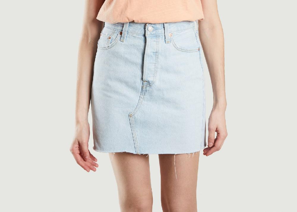 l'exception Jupe denim Bfly Skrt Denim Levi's Red Tab