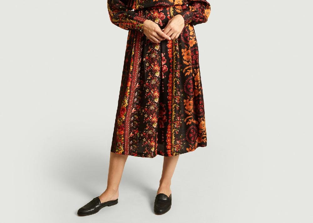 l'exception Jupe Leylight Faithfull Multicolore Roseanna