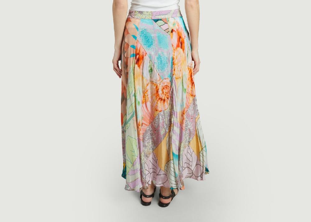 L'exception Jupe Midi Imprimé Fantaisie Susanna Multicolore Mes Demoiselles