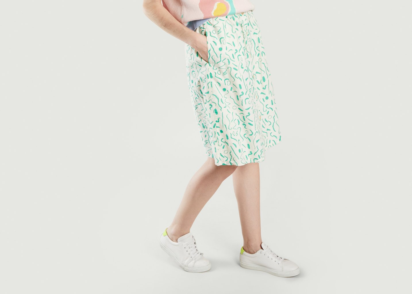 L'exception Jupe Serpentine Multicolore Bobo Choses