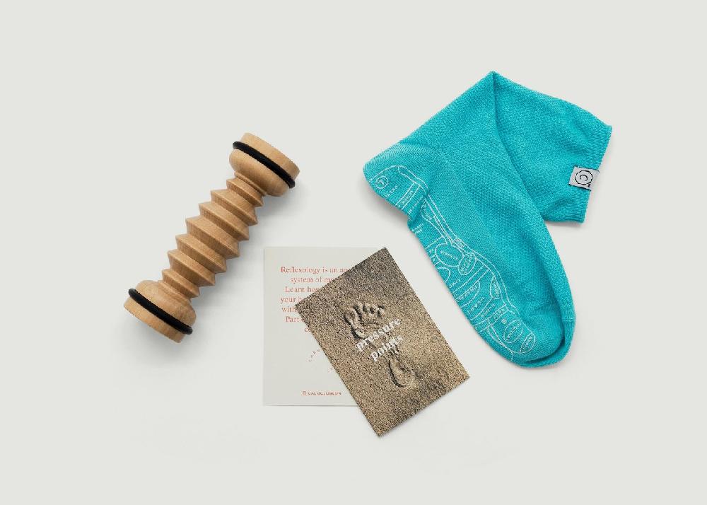 L'exception Kit De Réflexologie Et D'outils De Massage Des Pieds Multicolore Luckies Of London