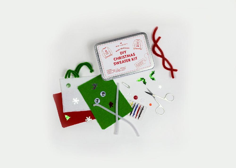 L'exception Kit DIY Sweat De Noël Blanc Men's Society
