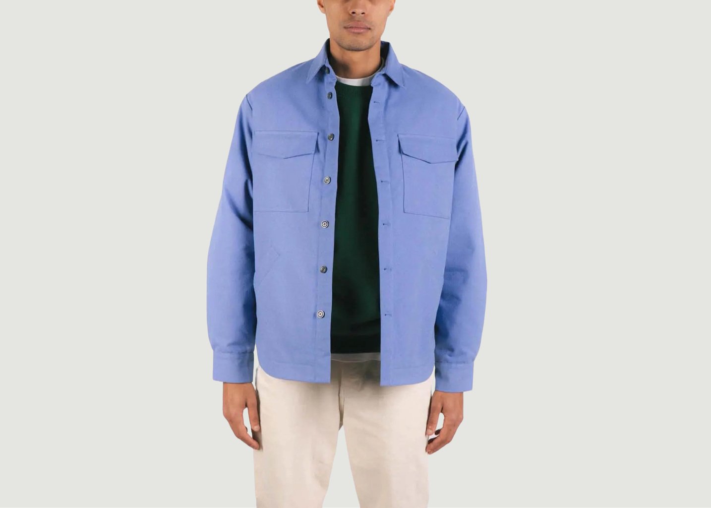 L'exception 11. Veste Matelassée Bleu Later