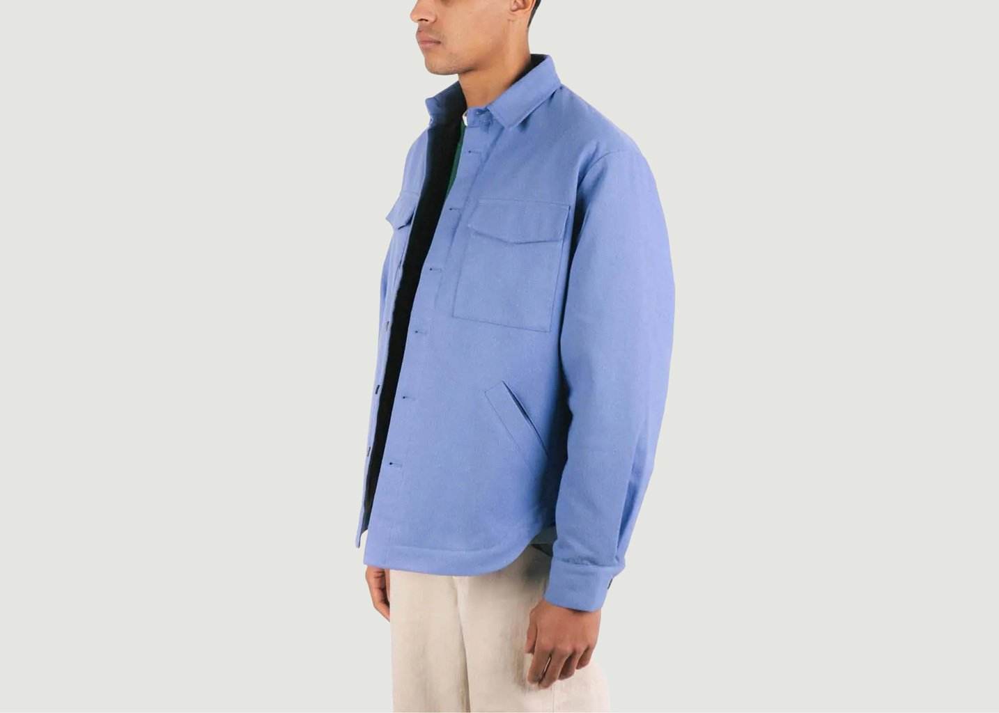 L'exception 11. Veste Matelassée Bleu Later