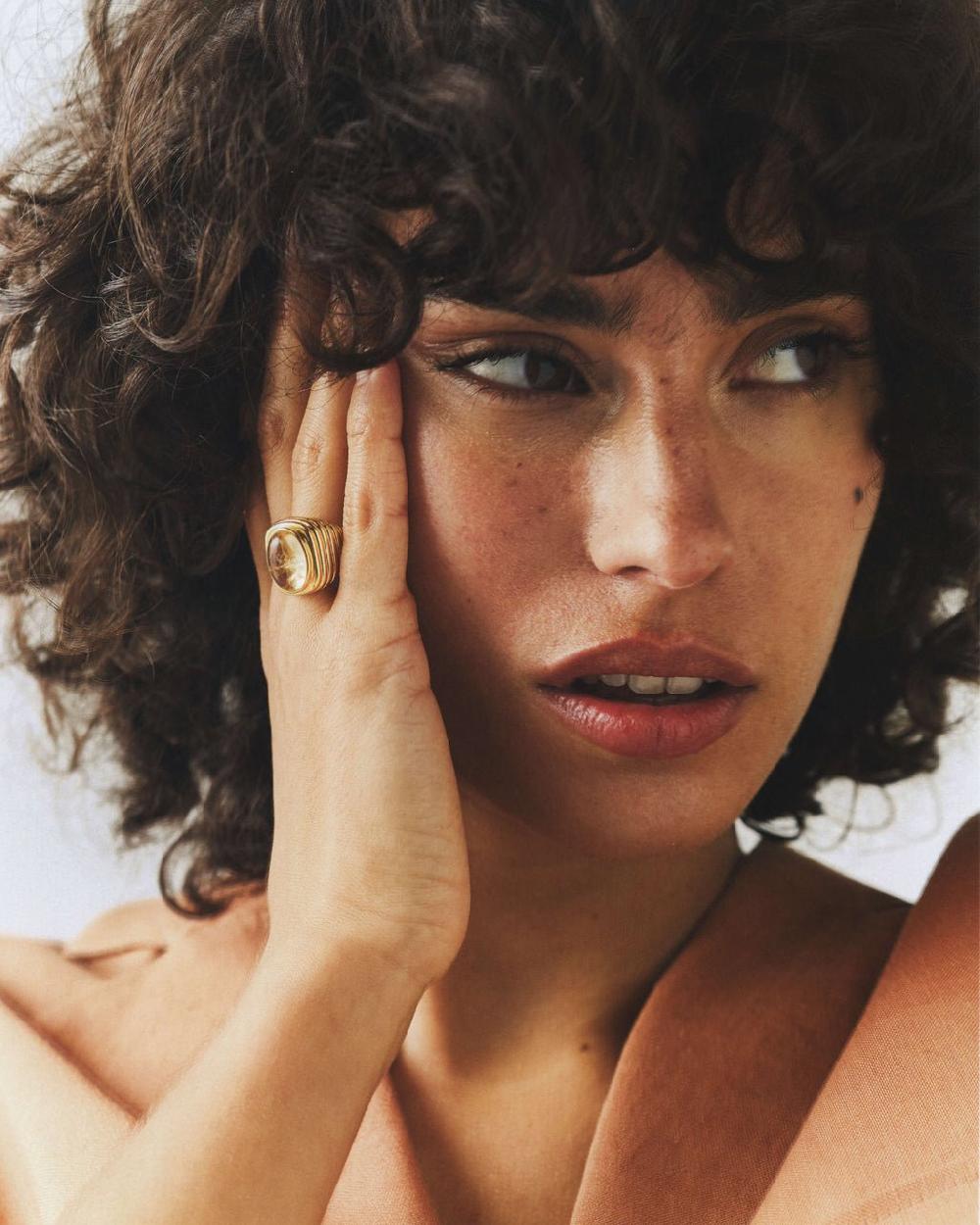 L'exception Bague Aida Or Daphine