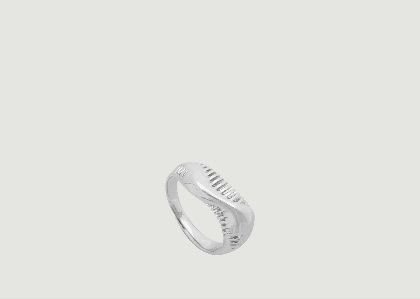 l'exception Bague Akhenaton Argent Aerea Studio