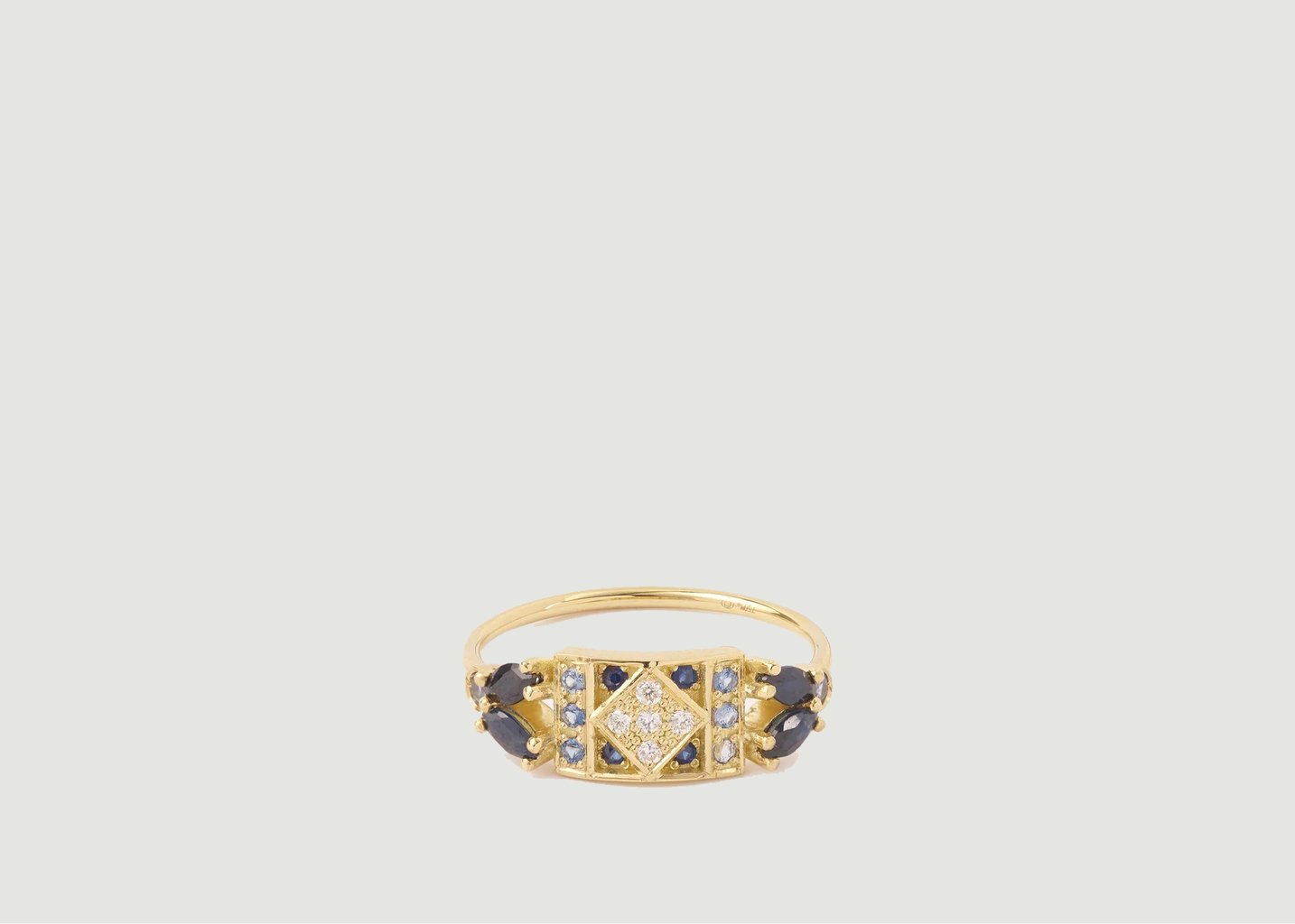l'exception Bague Ava 2 Marine Or Sophie d'Agon