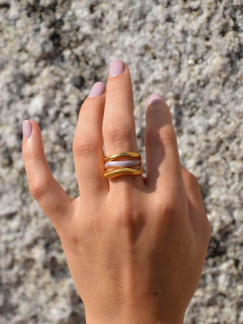 L'exception Bague Babylove Or Aerea Studio
