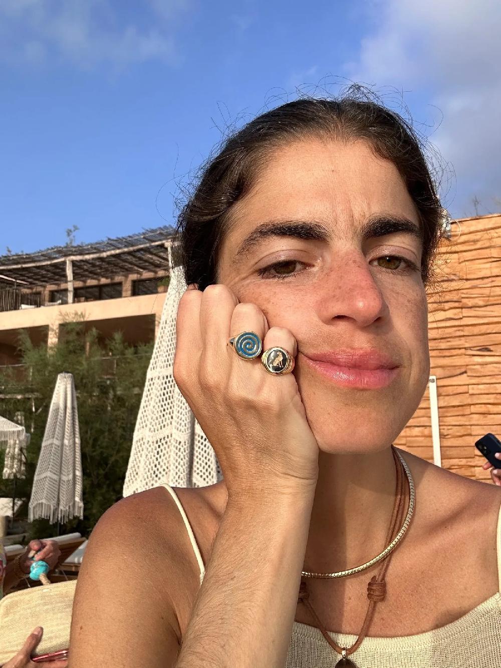 L'exception Bague Cheetah Or Wilhelmina Garcia