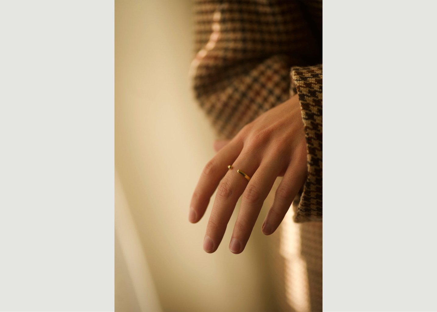 l'exception Bague Claudine Or Ennato