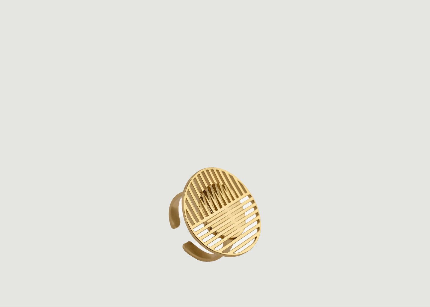 l'exception Bague Cruz Or Aerea Studio