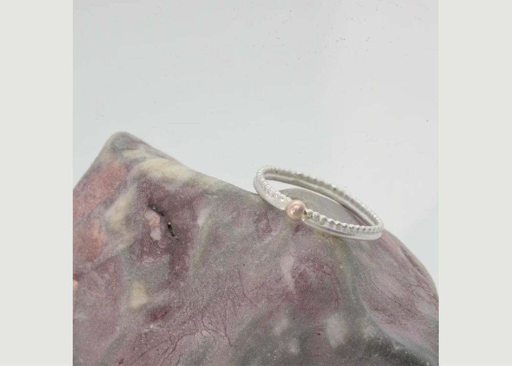l'exception Bague Danaé 2 Argent Maison Vanité