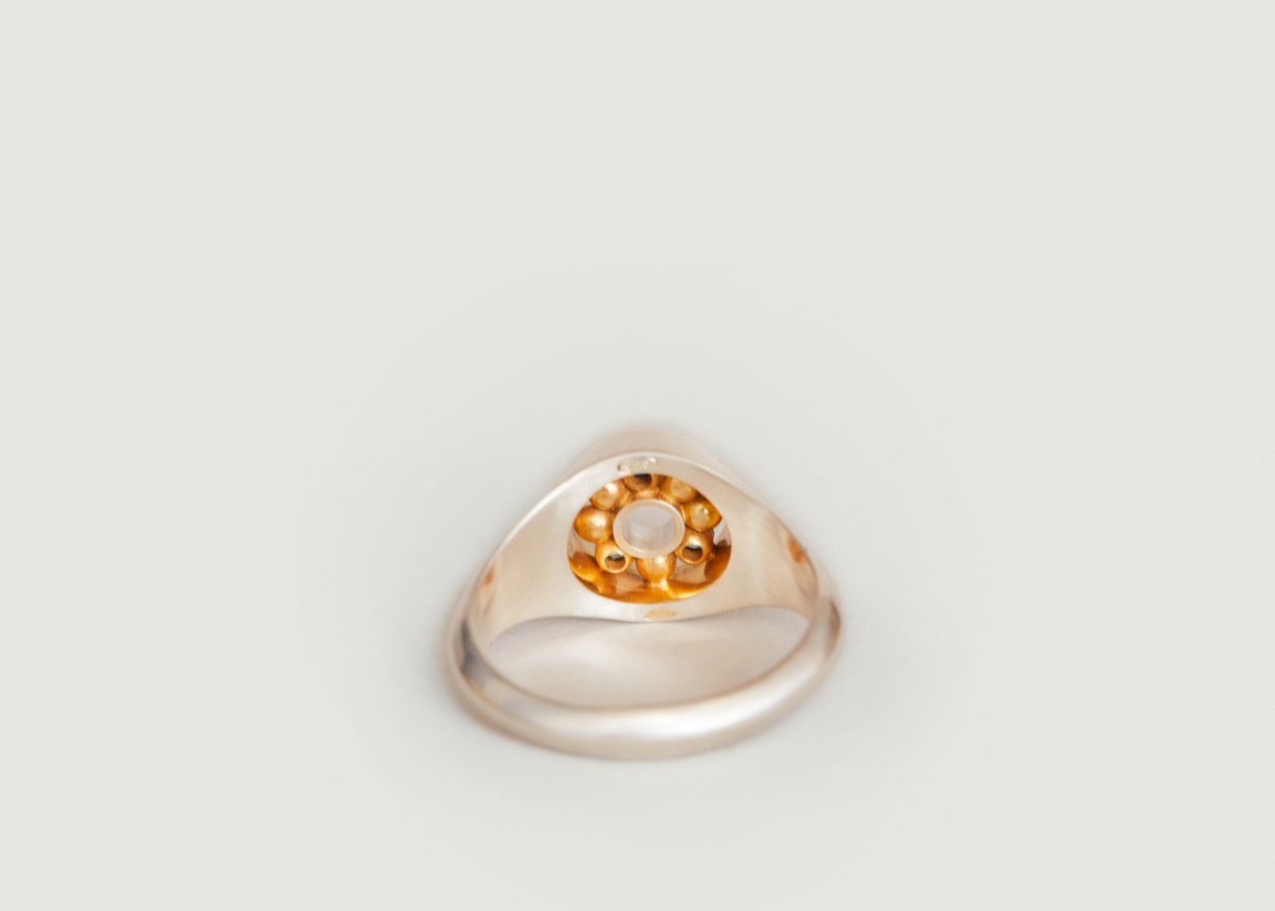 L'exception Bague Déroulement Saphirs Argent HYQS