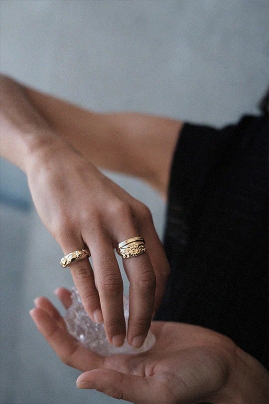 L'exception Bague Elda Or Ennato