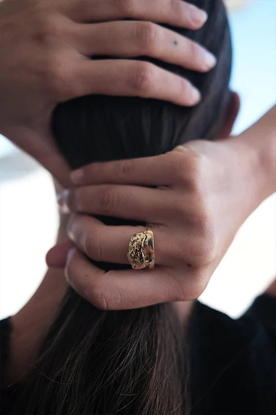 L'exception Bague Elda Or Ennato