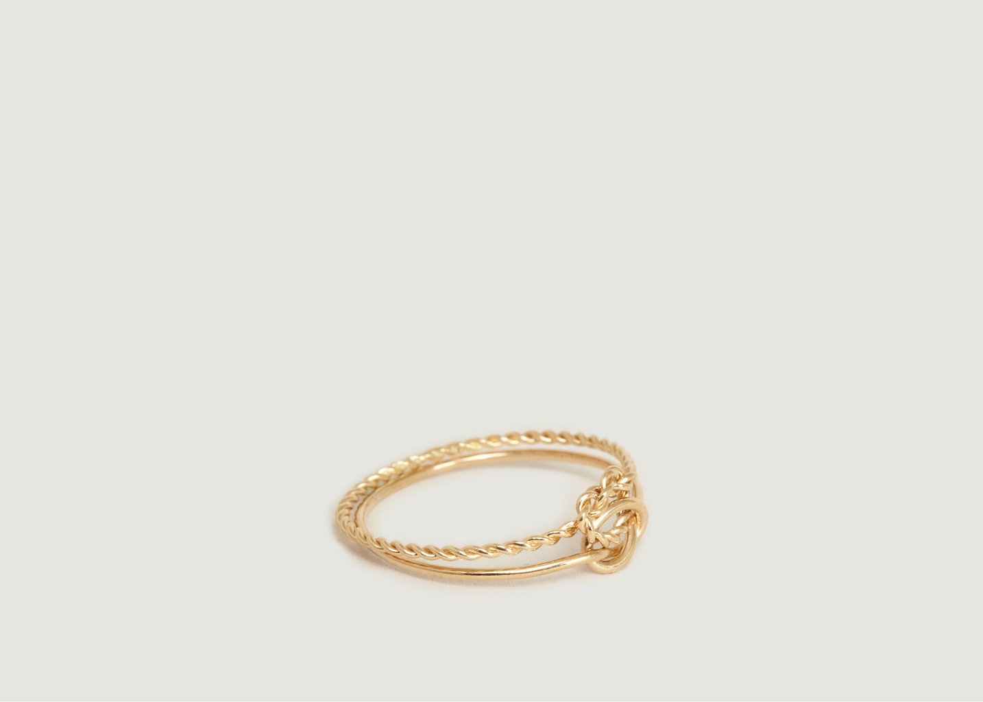 L'exception Bague En Or Sacha Torsadée Or Monsieur