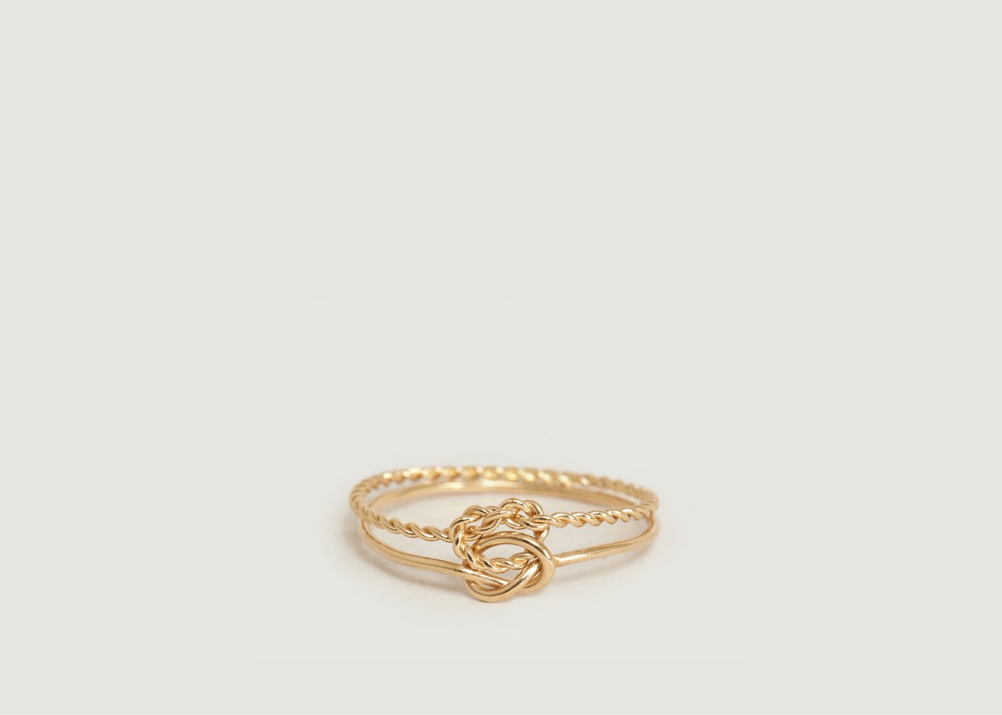l'exception Bague En Or Sacha Torsadée Or Monsieur