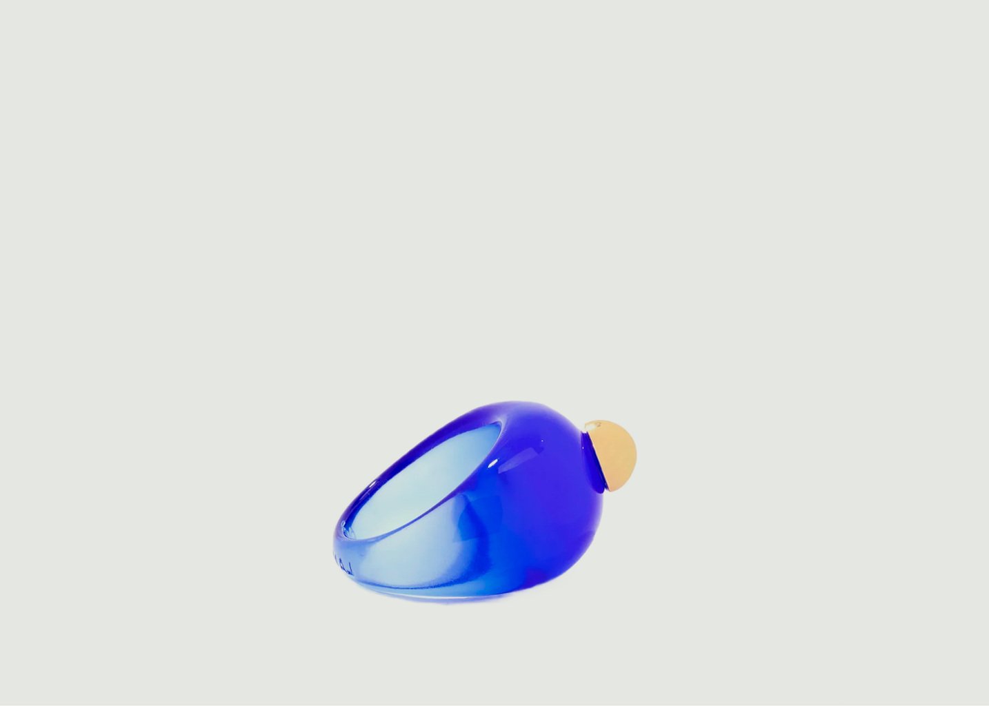 L'exception Bague En Plastique Oasis Bleu La Manso