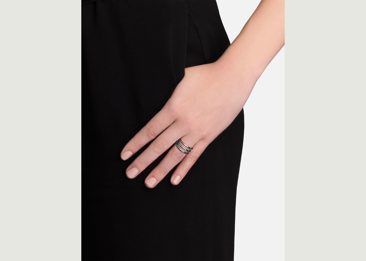 L'exception Bague Expo Argent Miansai