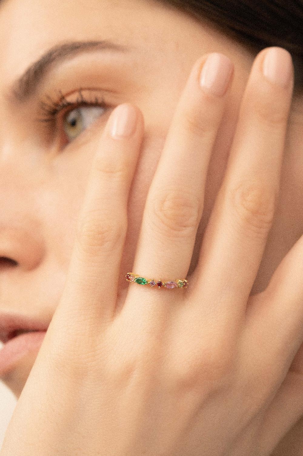 L'exception Bague Gaia 2 Or Sophie D'Agon