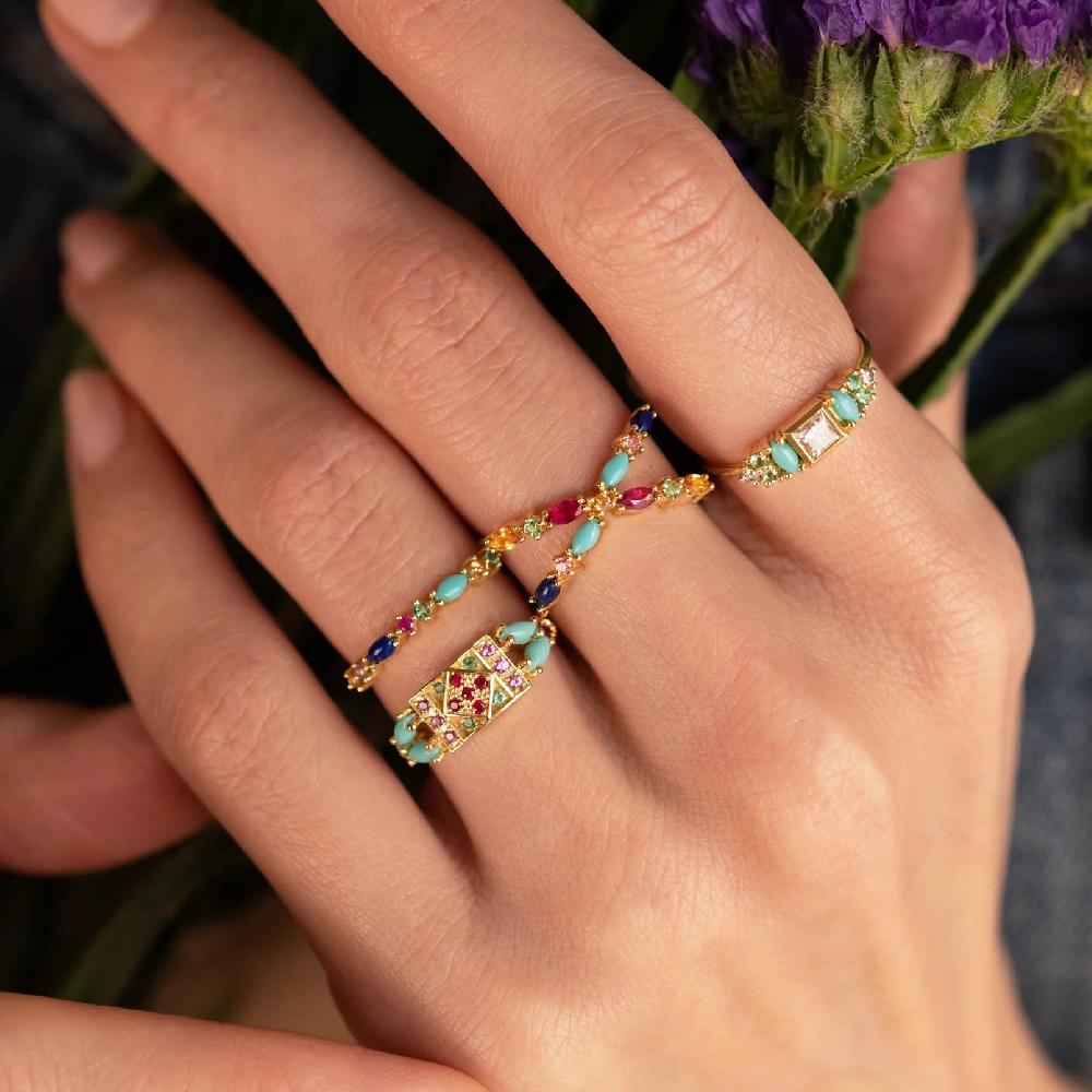 L'exception Bague Gaia X Multico Or Sophie D'Agon