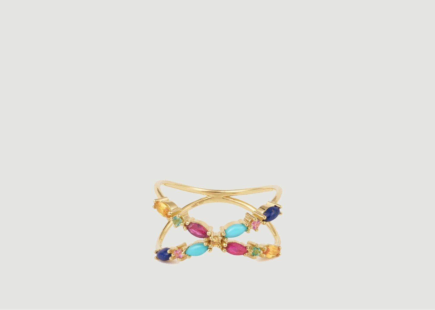 l'exception Bague Gaia X Multico Or Sophie d'Agon