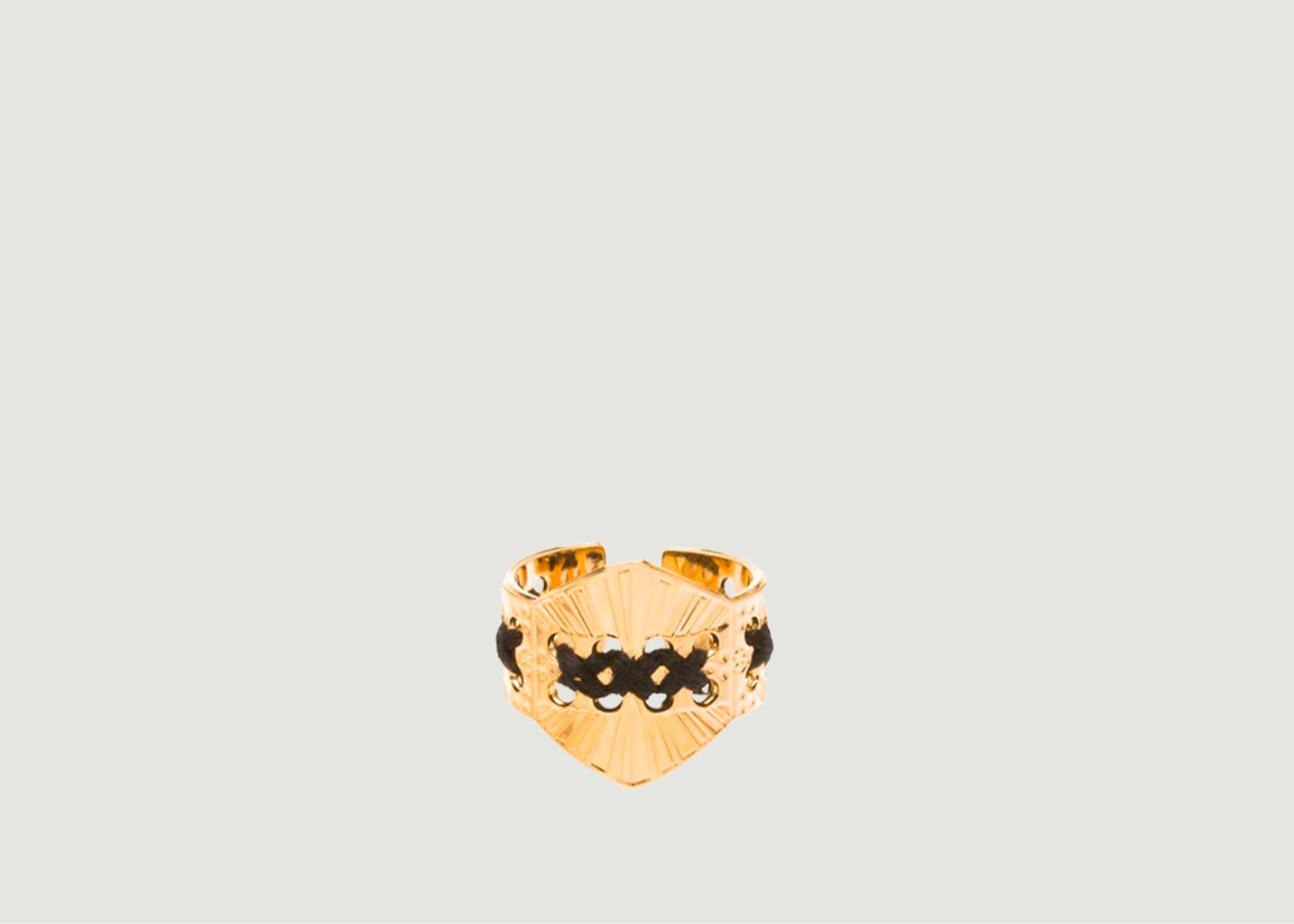 l'exception Bague Ghat Noir Camille Enrico