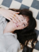 L'exception Bague Horizons M Or Judith Benita