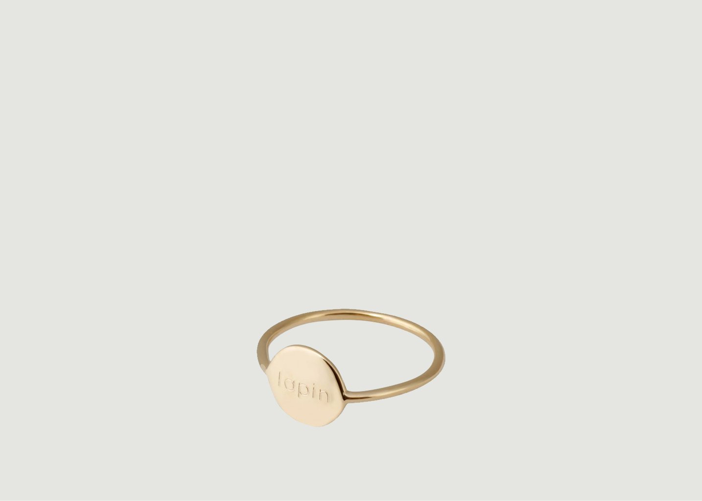 l'exception Bague Lapin Or Felicie Aussi