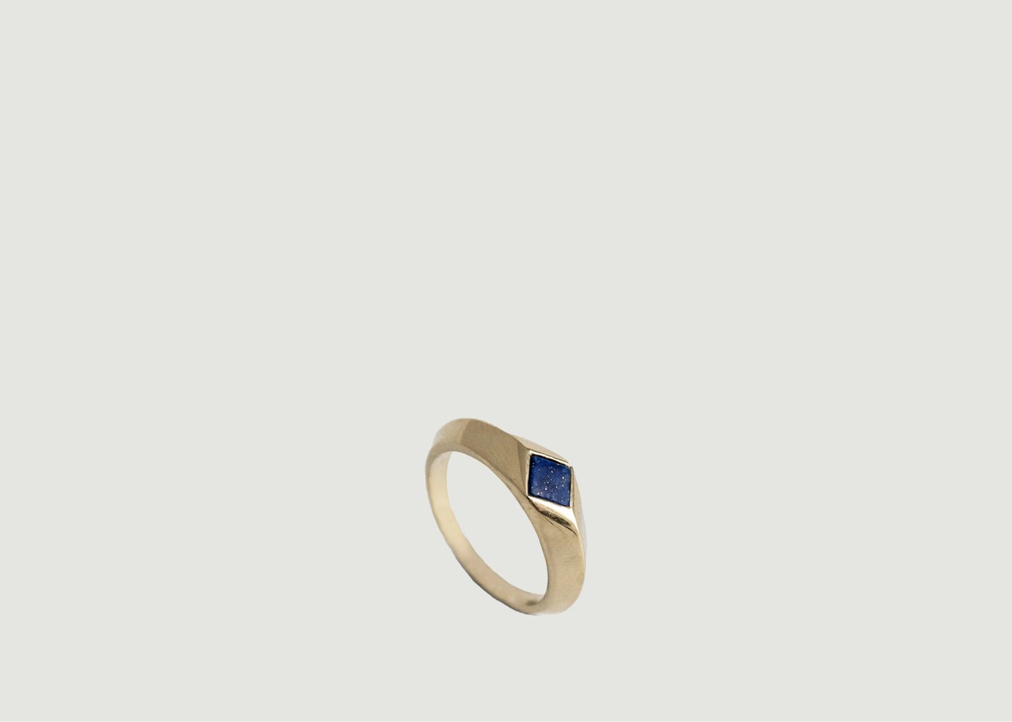 l'exception Bague Lapis Lazuli Laiton Aerea Studio