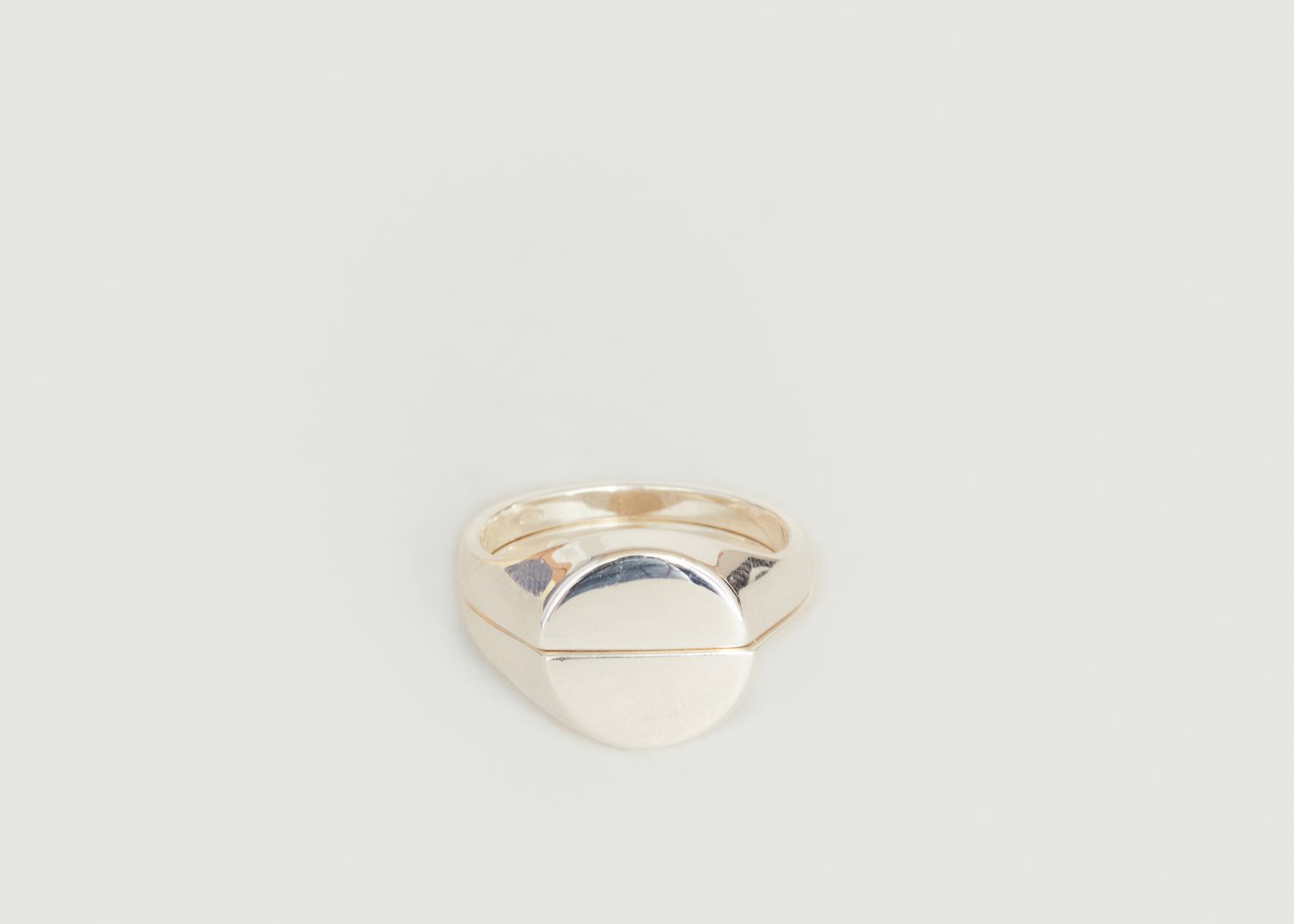 l'exception Bague Lunar en argent Argent Orner