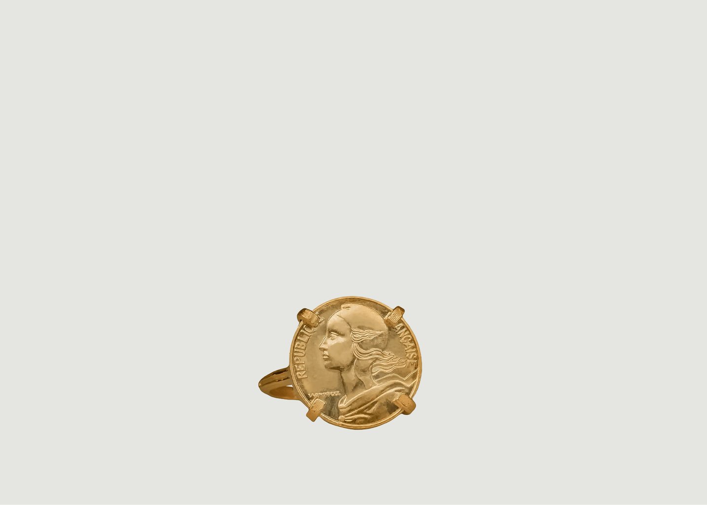 l'exception Bague Marianne. Or Atelier Indépendant