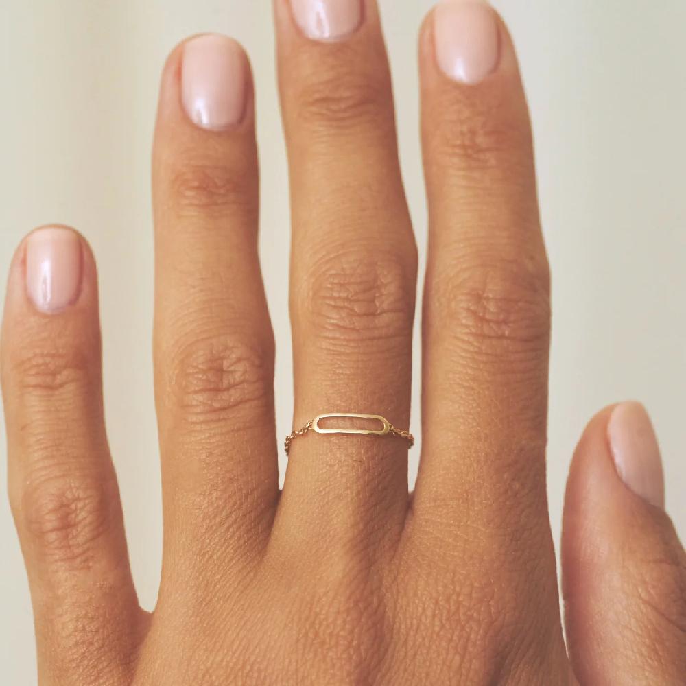 L'exception Bague Marion Chaîne Or Douze Paris