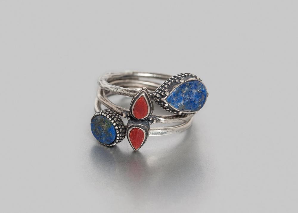 L'exception Bague Nomade Corail Daphné Dasque