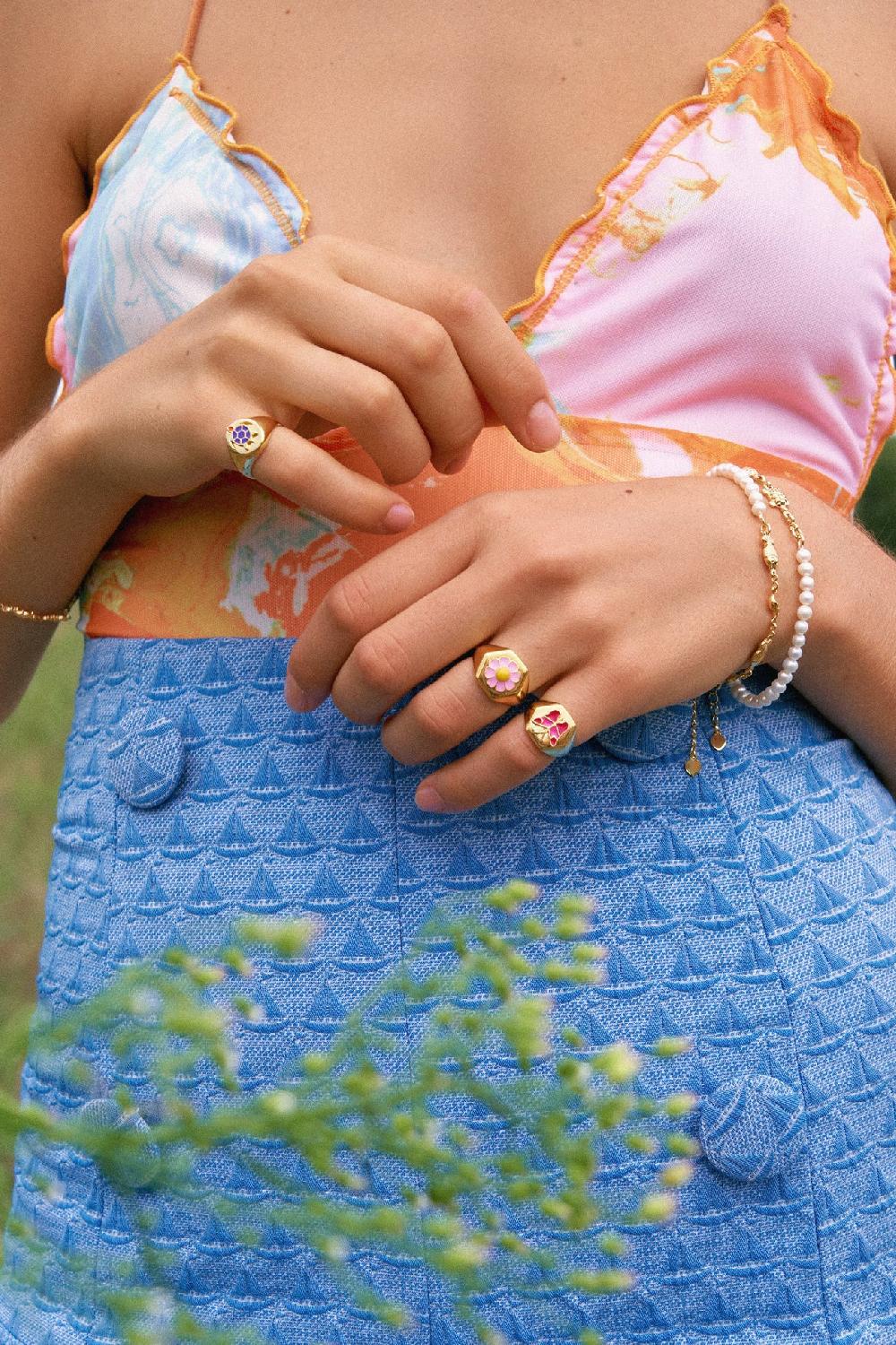 L'exception Bague Papillon Or Or Wilhelmina Garcia