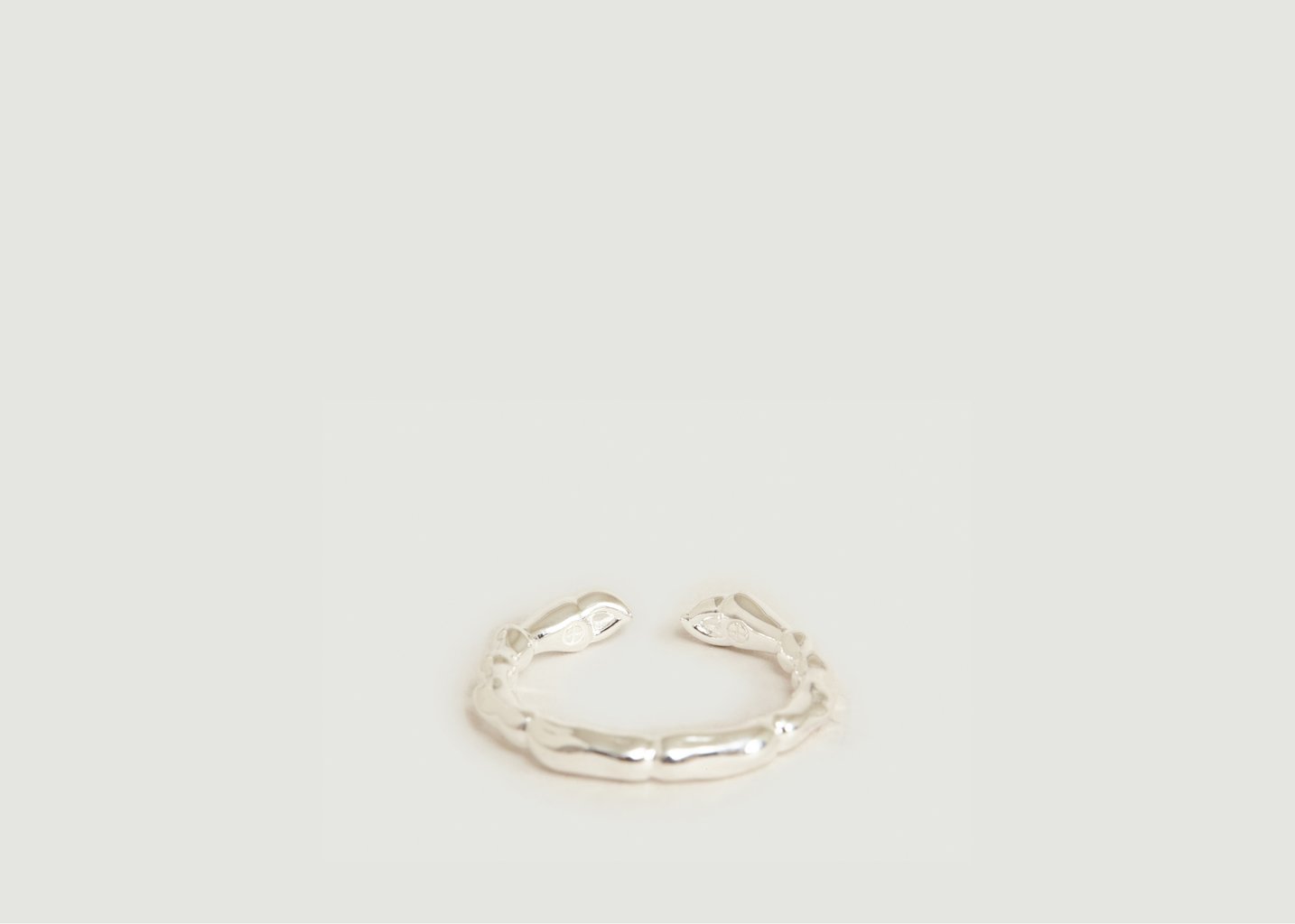 L'exception Bague Scarabée Argent Orner