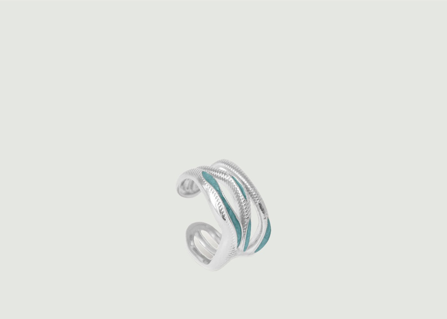 l'exception Bague Sirocco Argent Aerea Studio