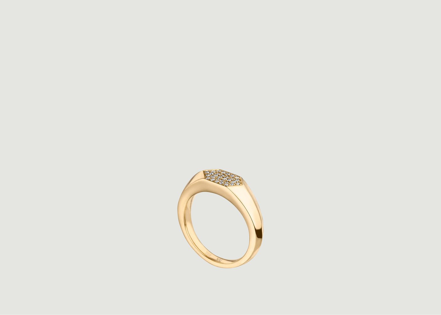 L'exception Bague Sunray Signet Or Maren Jewellery