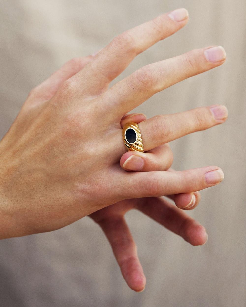 L'exception Bague Tere Or Daphine