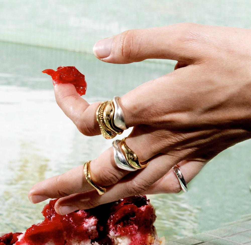L'exception Bague Tiye Or Aerea Studio