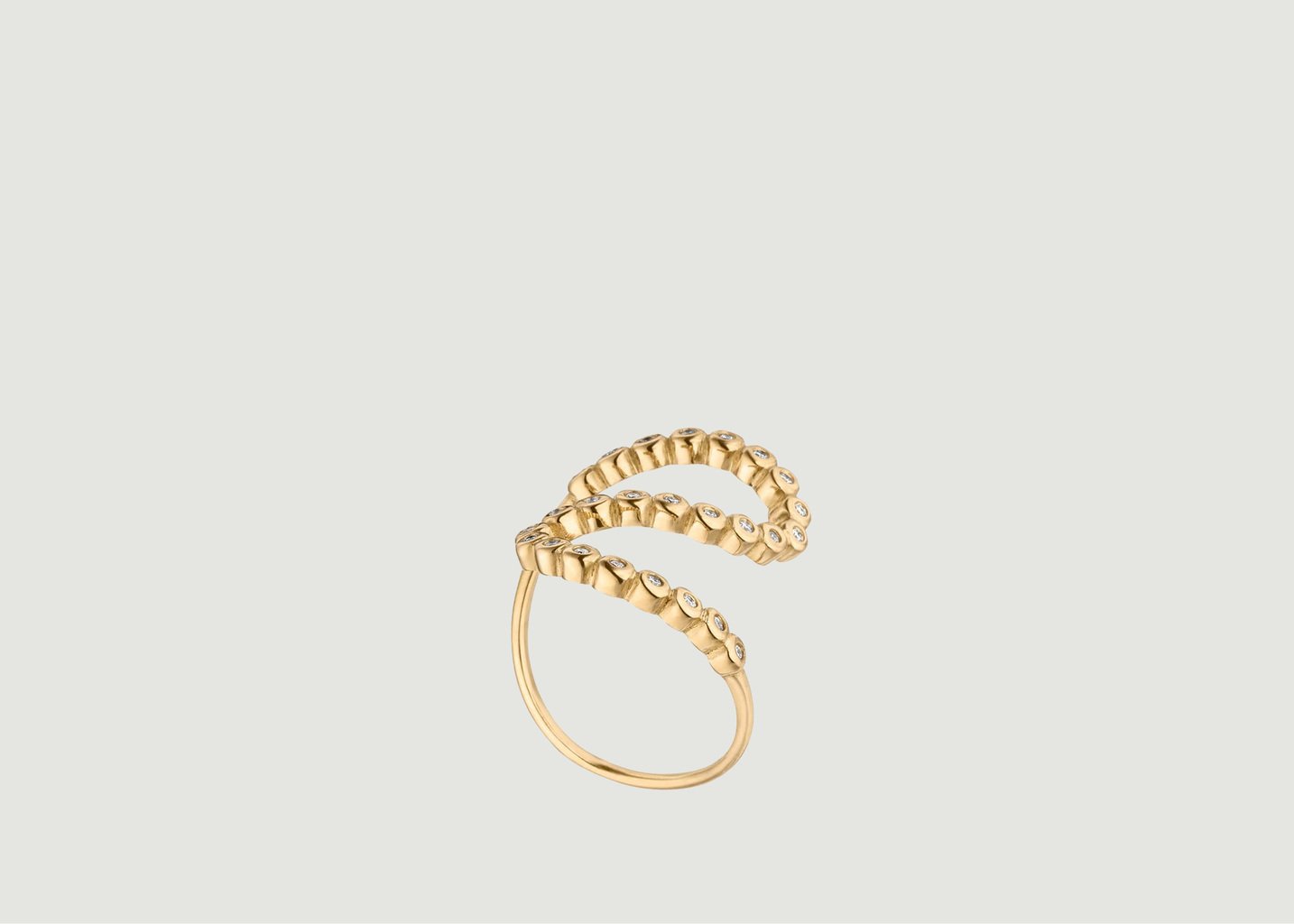 L'exception Bague Wave Or Maren Jewellery