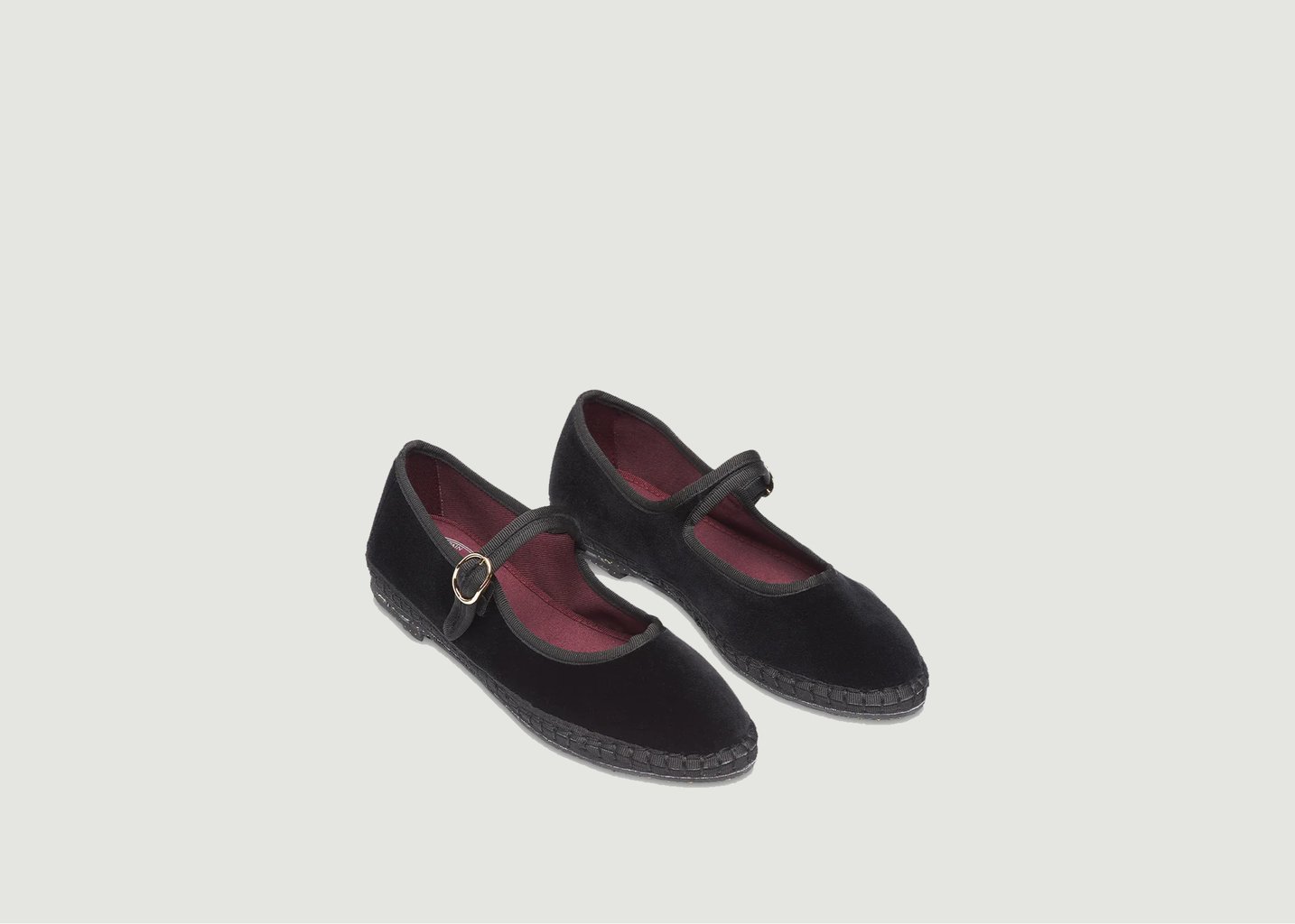 L'exception Ballerine Antonia Noir Flabelus